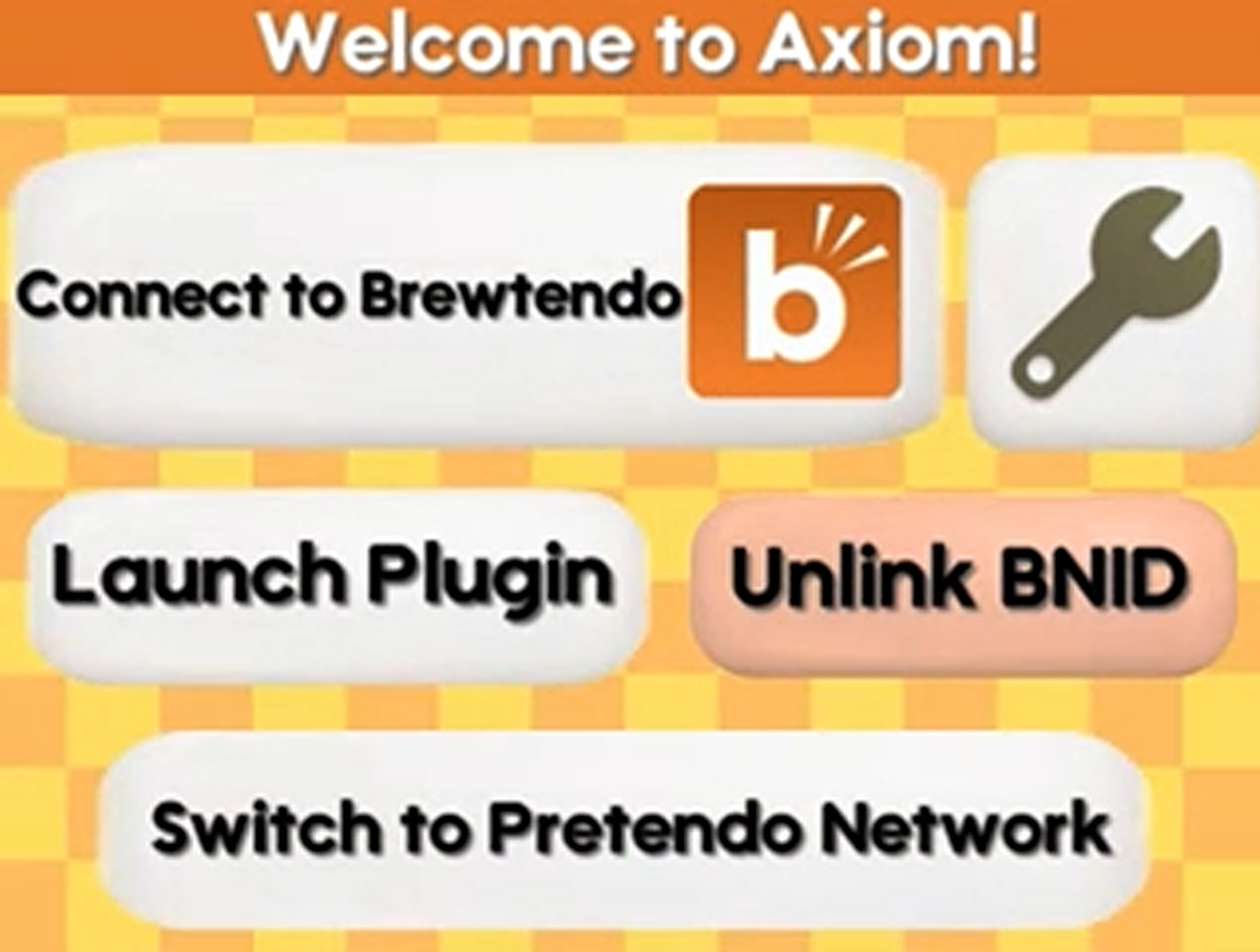 Axiom Nintendo 3DS homebrew application interface